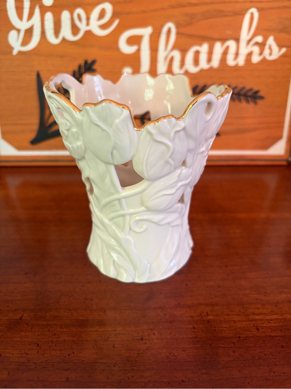 Lenox votive candleholder